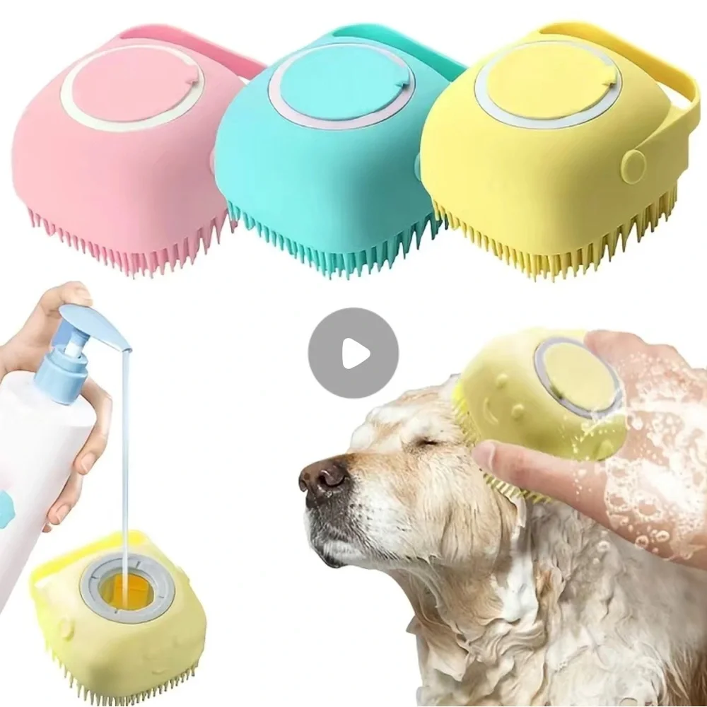 NIB silicone massage bath brush